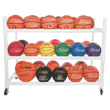 30-BASKETBALL HEAVY-DUTY CART HoopsKing